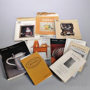 Thirty-four Shaker-related Auction Catalogs