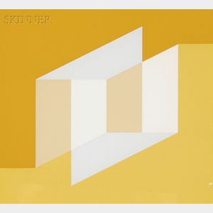 Josef Albers (German/American, 1888-1976) Never Before f