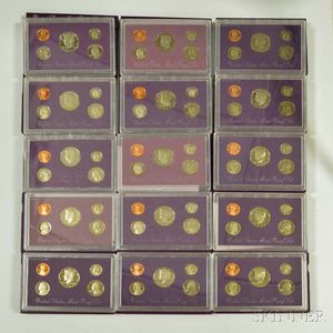 Group of Mint Olympic and Proof Sets