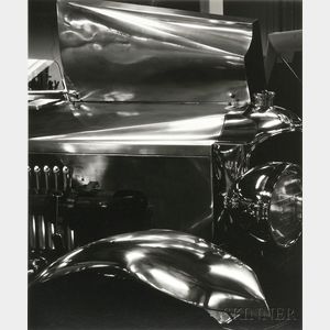 Brett Weston (American, 1911-1993) Abstraction (Car Reflections)