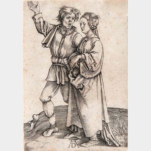 Albrecht Dürer (German, 1471-1528) The Peasant and His Wife