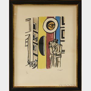 After Fernand Léger (French, 1881-1955) Les amoureux dans la rue