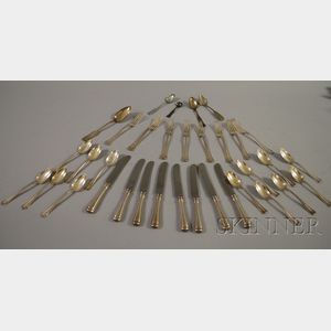 Group of Sterling and Coin Silver Flatware