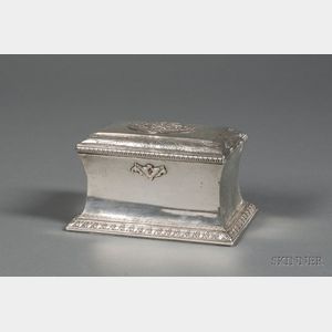 Austro-Hungarian Silver Etrog Box