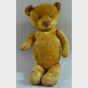Gold Mohair Teddy Bear