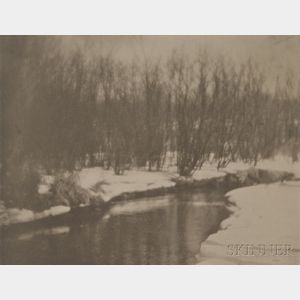 George Seeley (American, 1880-1955) Winter Landscape