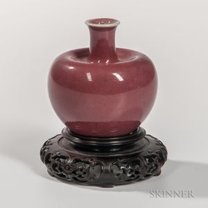 Peachbloom-glazed Water Pot