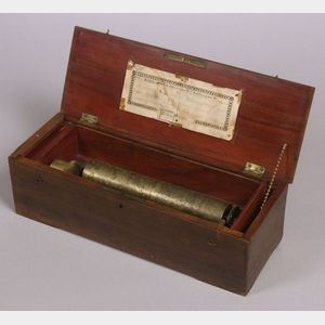 Early Key-Wind Musical Box by L'Epee