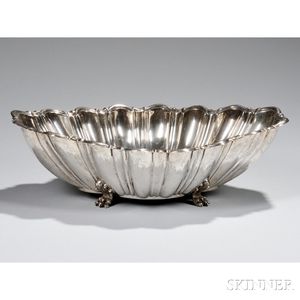 Reed and Barton Sterling Silver Fluted Footed Bowl