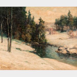 Charles E. Buckler (American, 1869-1953) Winter Morning