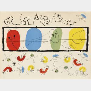 Joan Miró (Spanish, 1893-1983) Les oiseaux