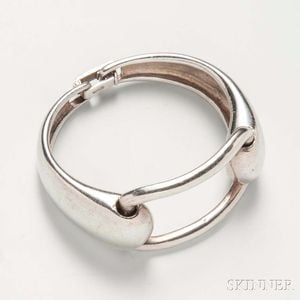 Frederica Soiu Modern Sterling Silver Bracelet