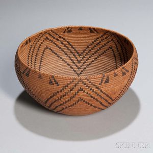 Mono Coiled Basketry Bowl