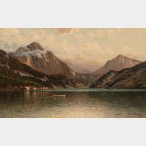 George W. Waters (American, 1832-1912) Lake Maggiore