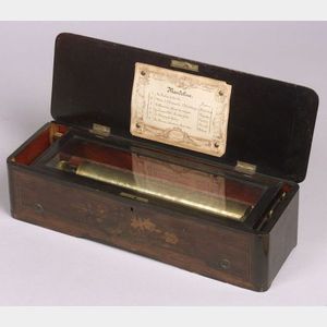 Mandoline Musical Box by Bremond