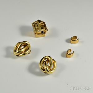 Group of 18kt Gold Jewelry