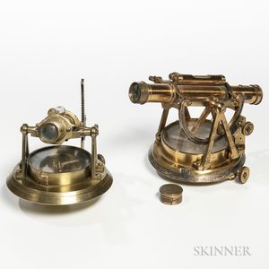 Two 19th Century Diminutive Theodolites or Transits
