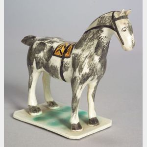 Staffordshire Pearlware Model of a Horse