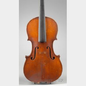 Modern German Violin, Ernst Glasel, c. 1900