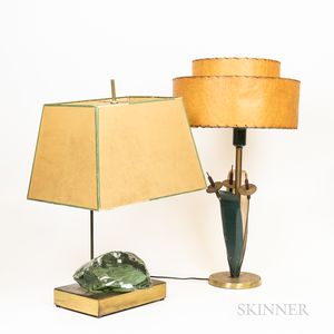 Two Mid-century Table Lamps