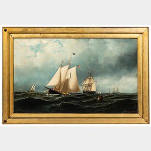 Antonio Nicolo Gasparo Jacobsen (New York/New Jersey/Denmark, 1850-1921) Sailing Vessels