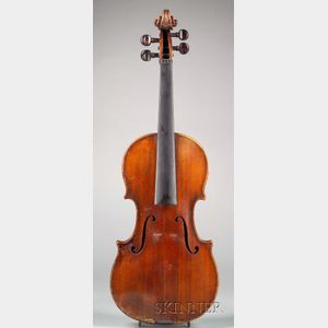 English Violin, George Craske, probably Stockport, c. 1870