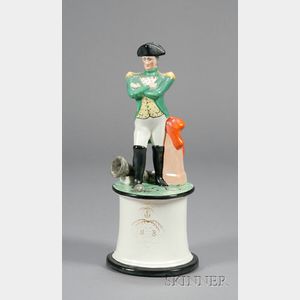 Staffordshire Pottery Figure of Napoleon Bonaparte