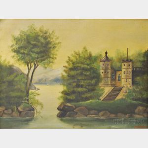 J.H.W. Anderson (American, 19th Century) Riverside Estate
