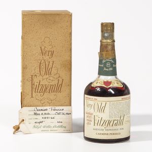 Very Old Fitzgerald 8 Years Old 1956, 1 4/5 quart bottle (oc)