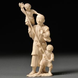 Ivory Figural Group