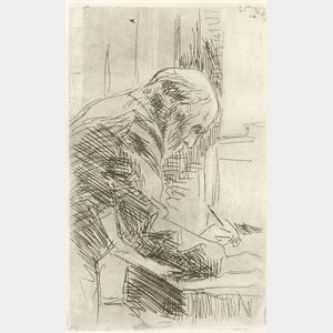 Pierre Bonnard (French, 1867-1947) Le Graveur