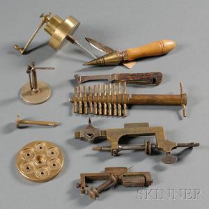 Group of Assorted Watchmaker's Tools