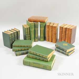 Large Group of Decorative Bindings