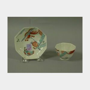 Chelsea Octagonal Porcelain Cup and Saucer.