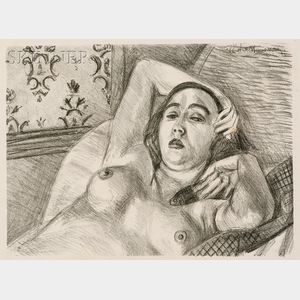 Henri Matisse (French, 1869-1954) Le repos du modèle