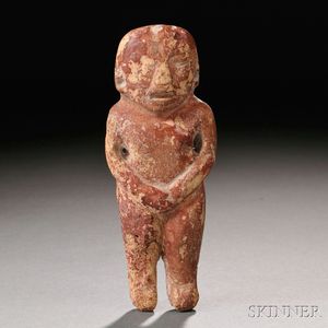 Pre-Columbian Carved Bone (?) Figure