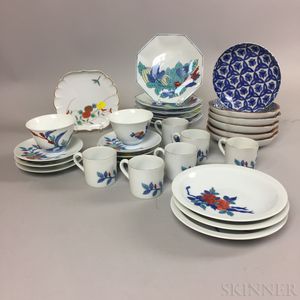Set of Nabeshima Porcelain Tableware