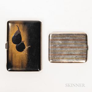 Two Silver Cigarette Cases