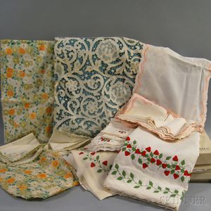 Large Group of Mostly Boxed Table Linens