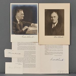 Roosevelt Family: Theodore (1858-1919); Franklin Delano (1882-1945); and Eleanor (1884-1962)