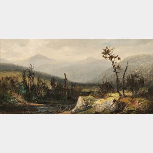 Harrison Bird Brown (American, 1831-1915) Mount Washington View