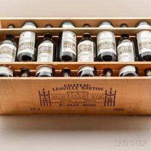 Chateau Leoville Barton 1985, 24 demi bottles (owc)
