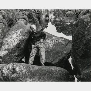 Cole Weston (American, 1919-2003) Portrait of Edward Weston