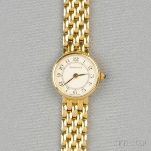 14kt Gold Wristwatch, Tiffany & Co.