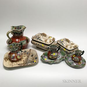Eleven Ironstone Tableware Items
