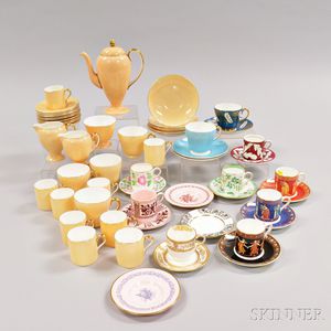 Fifty-six Assorted Wedgwood Bone China Tea Wares.