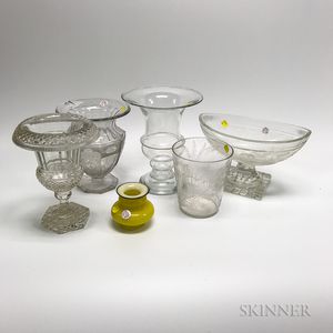 Fifteen Pieces of Glassware