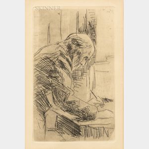 Pierre Bonnard (French, 1867-1947) Le graveur