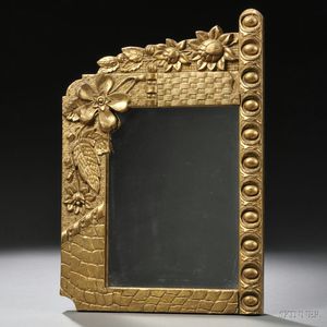 Small Aesthetic Movement Giltwood Mirror
