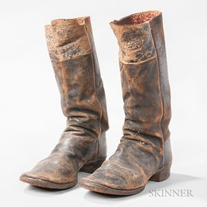 Pair of Civil War-era Boots